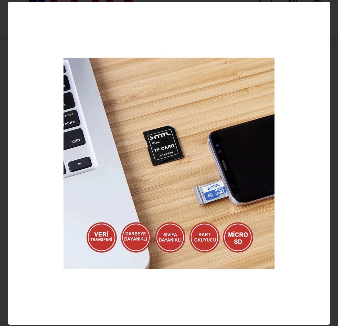4GB Micro SD Hafıza Kartı ürün görseli 4
