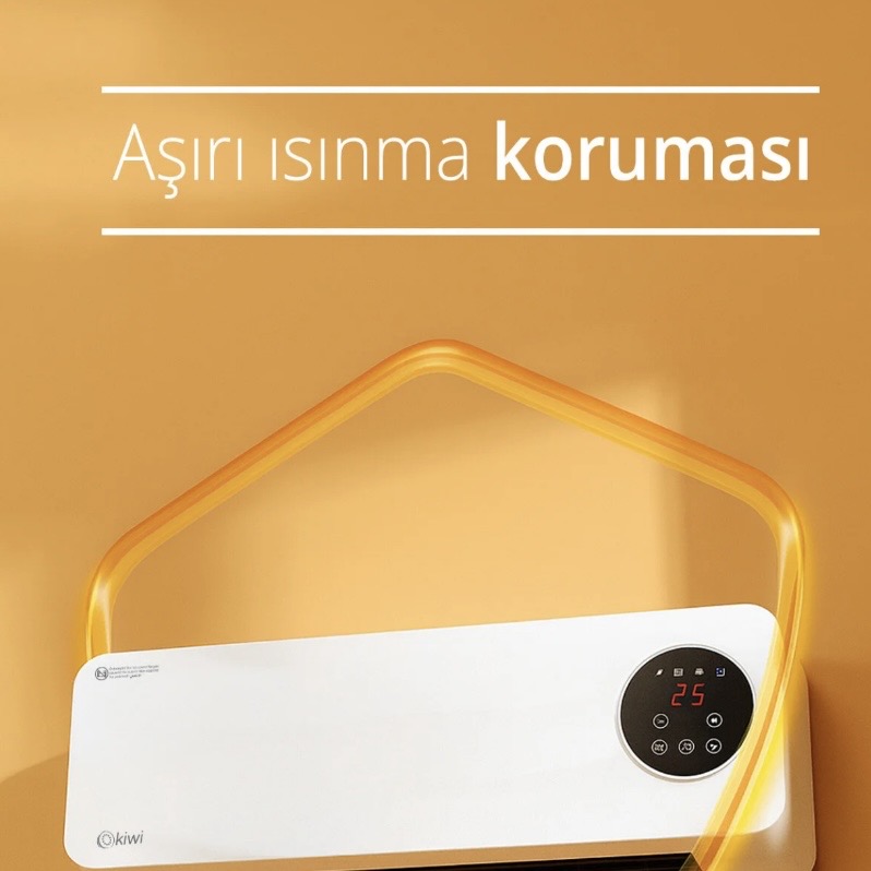 Duvar Tipi Fanlı Isıtıcı ürün görseli 4